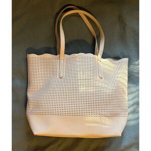 Neiman Marcus Tote Bag‎ Large Blush Pink Faux Leather